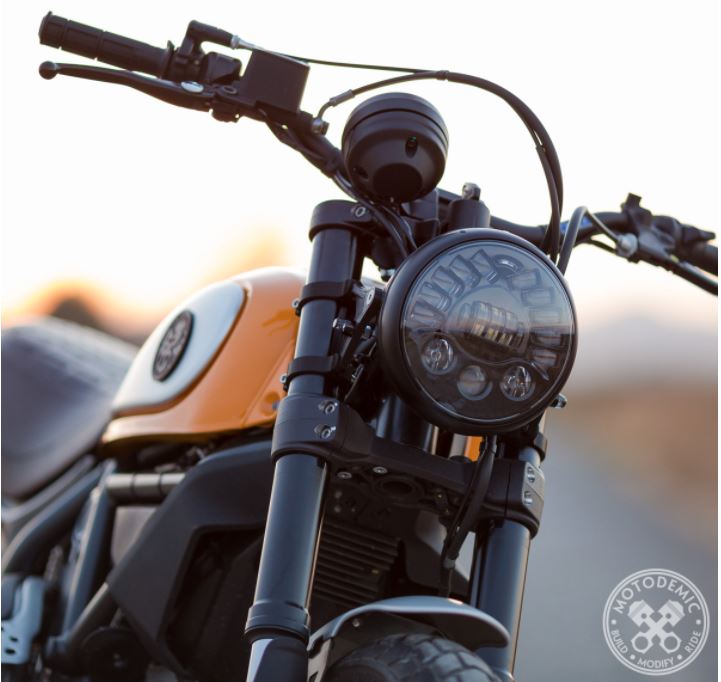 MOTODEMIC Headlight Conversion Kit for Ducati Scrambler