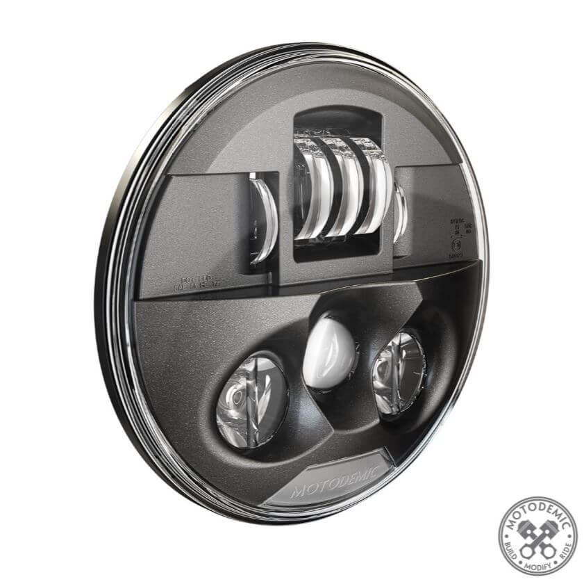 MOTODEMIC LED Headlight Conversion Kit 2016+ Triumph Thruxton 1200/R