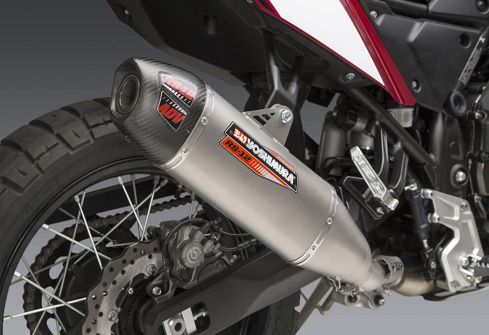 Yoshimura RS-12 Stainless Slip-On Exhaust 21-25 Yamaha Tenere 700