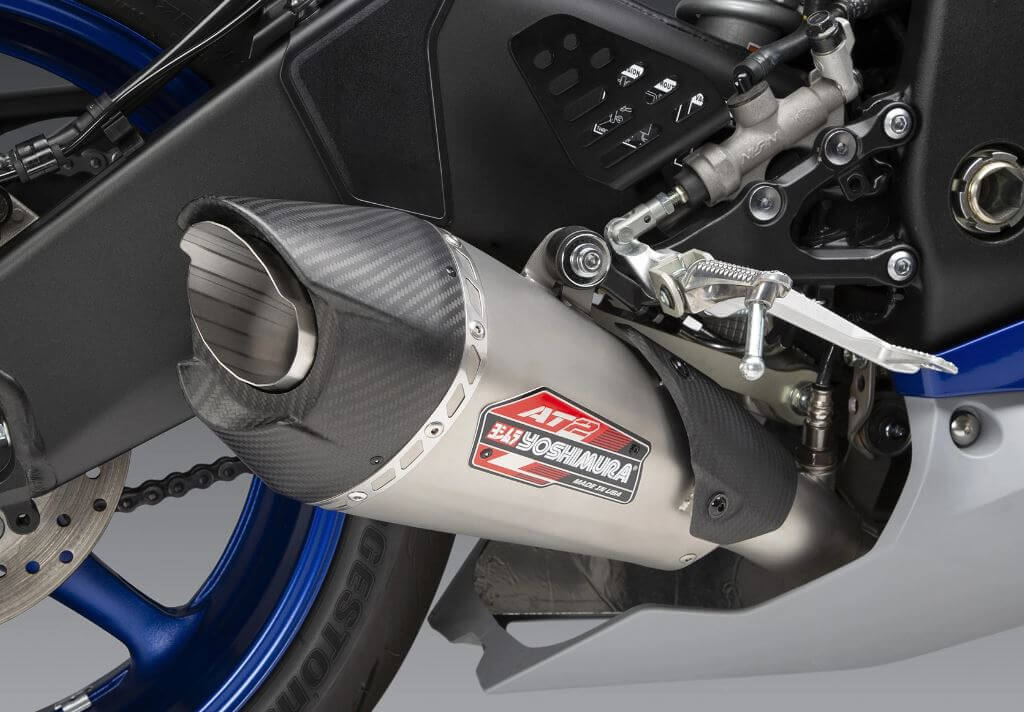Yoshimura Street AT2 Stainless Full Exhaust '06-'20 Yamaha YZF-R6