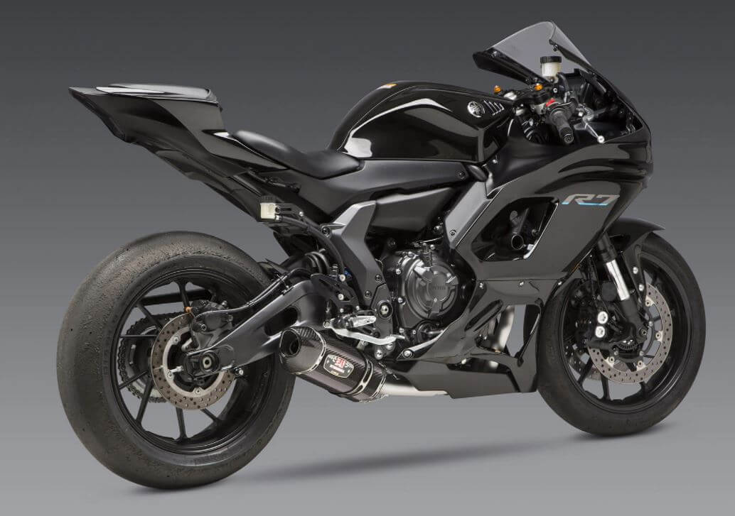 Yoshimura Race R-77 Stainless Full Exhaust 15-24 Yamaha FZ-07/MT-07, 18-24 XSR700, 22-24 YZF-R7