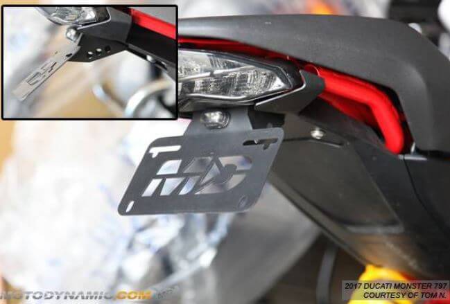 Motodynamic Fender Eliminator 2017-2020 Ducati Monster 797