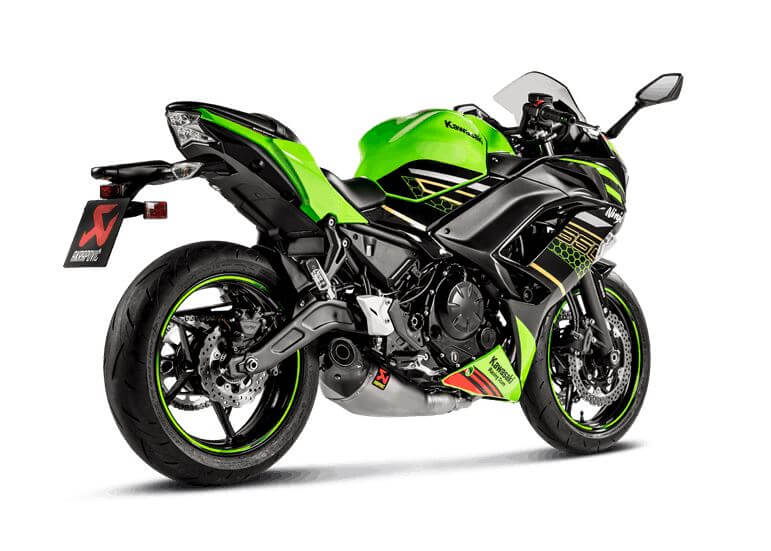 Akrapovic Racing Line (Titanium) Full Exhaust '17-'20 Kawasaki Z650 & Ninja 650