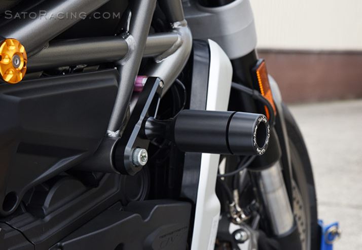Sato Racing Frame Sliders Ducati 2016+ XDiavel / 2020+ Diavel 1260