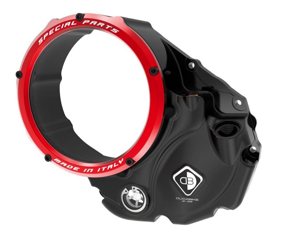 DucaBike CCDV06 3D-EVO Clear Clutch Cover for Ducati