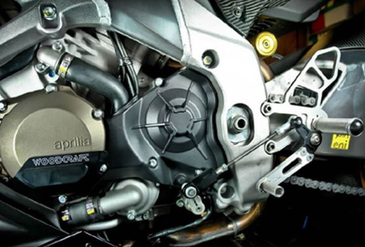 Woodcraft Complete Rearsets GP Shift for '11-'16 Aprilia RSV4 APRC/Tuono