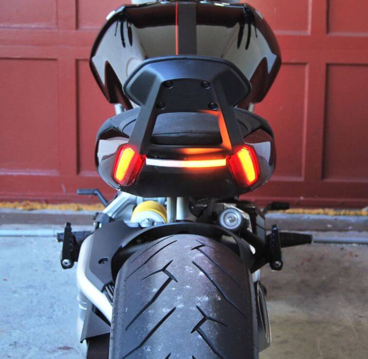 New Rage Cycles Rear Turn Signals (Backrest) Ducati XDiavel