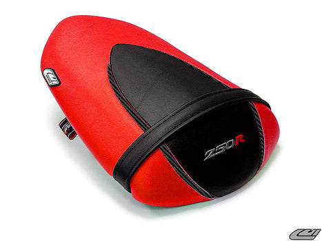 LuiMoto Sport Seat Covers '08-'12 Kawasaki Ninja 250R - Red - Motostarz USA