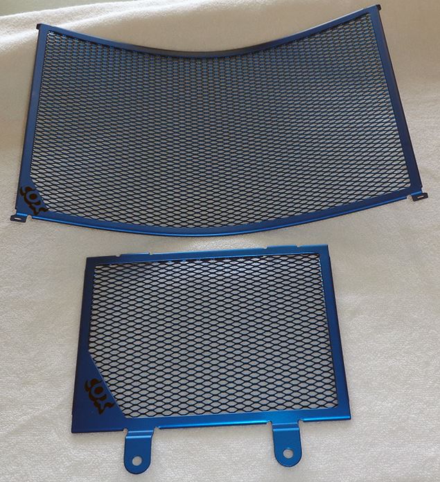 Cox Racing Radiator + Oil Cooler Guard for '15-'20 Yamaha R1/R1M
