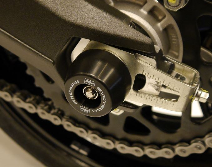 Evotech Performance Rear Axle Spindle Bobbins / Sliders for 2015+ Ducati Scrambler (All Models)