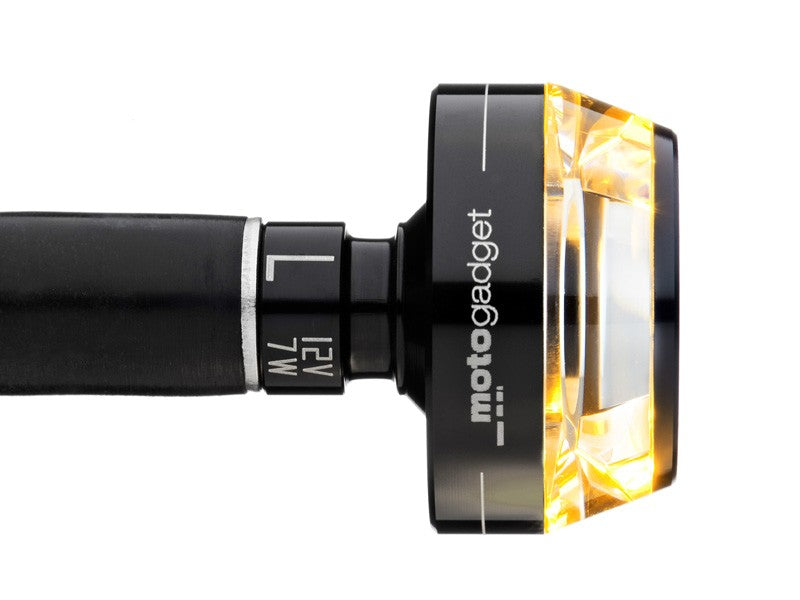 Motogadget m-Blaze Disc - Bar End LED Turn Signal (Each)