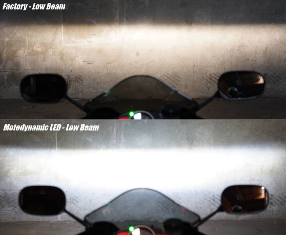 Motodynamic Full LED Projection Head Light Assembly with DRL '08-'16 Yamaha R6