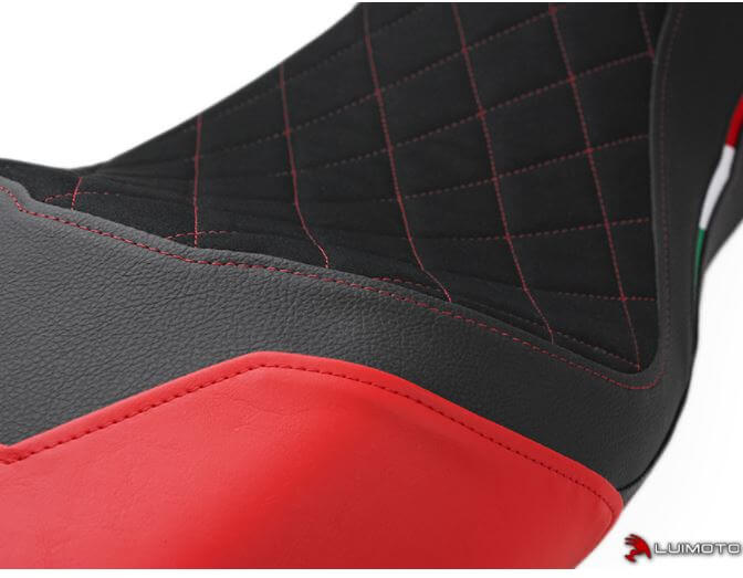 LuiMoto Diamond Seat Cover '17-'20 DUCATI MONSTER 797| Rider