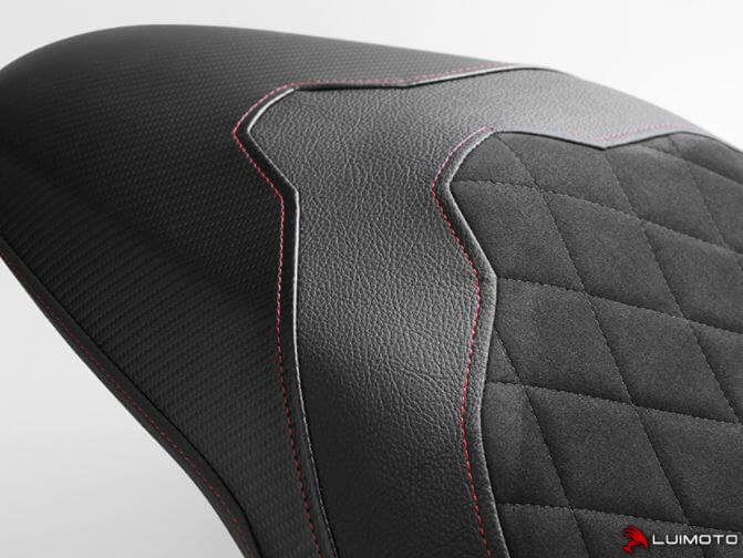 LuiMoto Diamond Seat Cover '17-'20 DUCATI MONSTER 821 1200| Rider