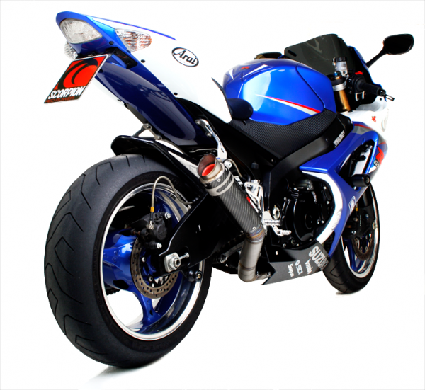 Scorpion RP-1 GP Slip-on Exhaust System 07-08 Suzuki GSX-R 1000