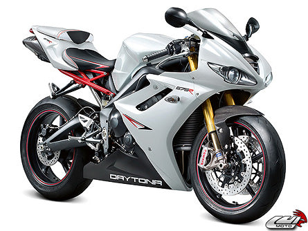 LuiMoto Sport Seat Covers '06-'12 Triumph Daytona 675/R - CF Black/Red/White - Motostarz USA