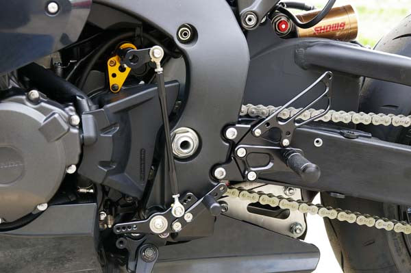 Sato Racing Adjustable Rearsets '09-'16 Honda CBR1000RR ABS