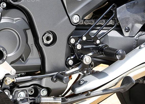 Sato Racing Adjustable Rearsets for Kawasaki ZX14R - 2012