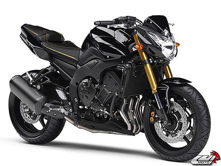 LuiMoto Sport Seat Covers '10-'14 Yamaha FZ8/Fazer 8 - CF Black/Deep Gold - Motostarz USA