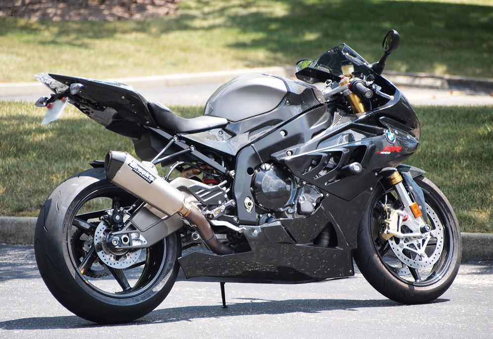 Brocks Performance Single Full Titanium Exhaust 10-14 BMW S1000RR/HP4