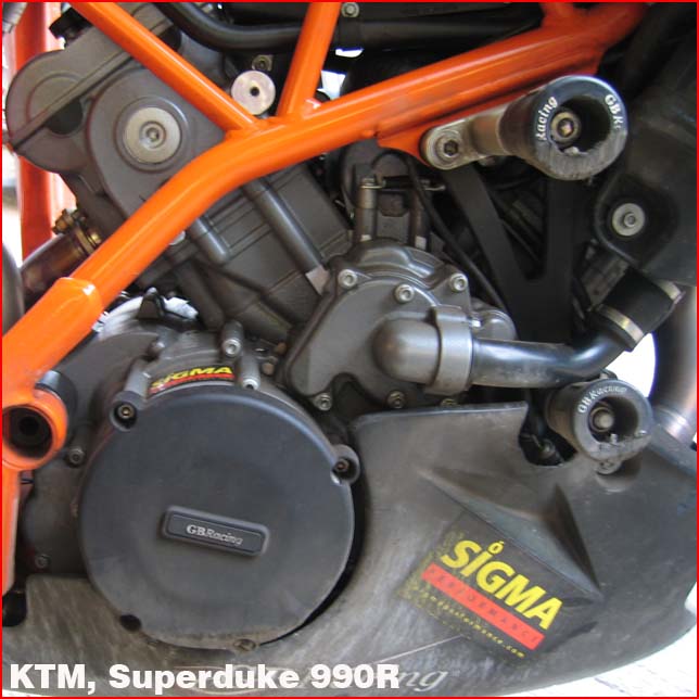 GB Racing Crash Protection Bundle 05-14 KTM 990/R Superduke