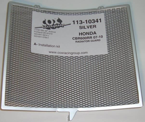 Cox Racing Radiator Guard for '07-'24 Honda CBR600RR