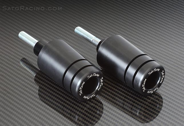 Sato Racing Frame Sliders '15-'20 Suzuki GSX-S1000/F/Z | S-S1000FS-BK
