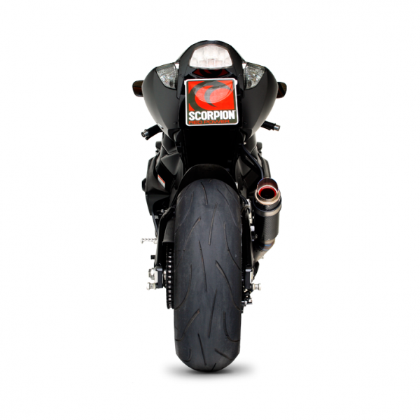 Scorpion RP-1 GP Slip-on Exhaust System 05-06 Suzuki GSX-R 1000 - Carbon