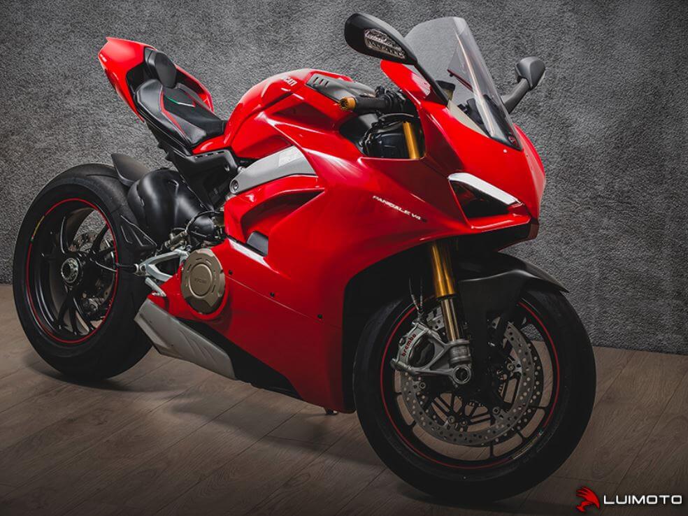 LuiMoto Ducati PANIGALE V4/V4R Seat Cover '18-'21 Veloce| Rider