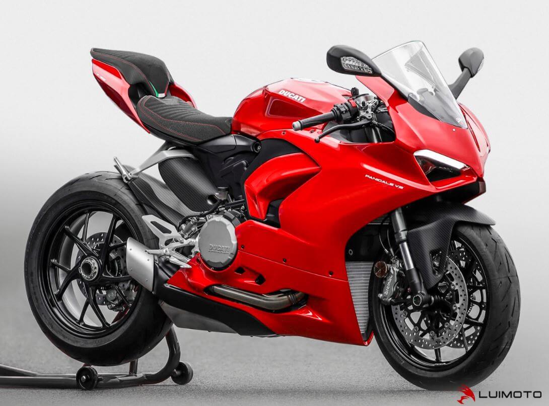 LuiMoto Corsa Seat Cover '20-'21 DUCATI PANIGALE V2| Rider
