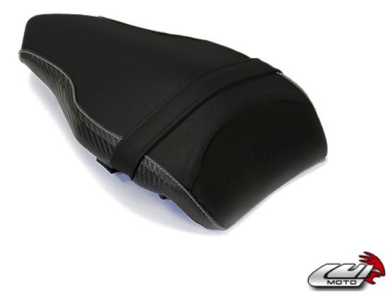 LuiMoto Team Italia Suede Leather Passenger Seat Cover Ducati 848/1098/1198