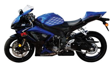 StompGrip Volcano Traction Tank Pad Kit for 2006-2007 Suzuki GSX-R600/750