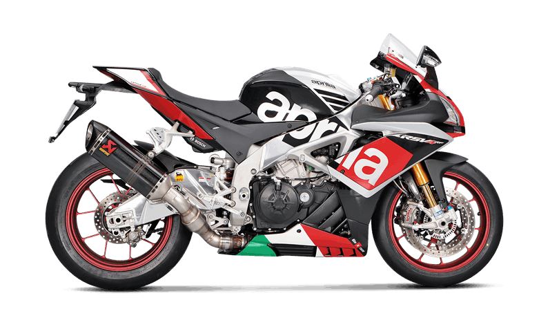 Akarapovic Slip On Line (Carbon) EC Type Approved Exhaust System 2015-2016 Aprilia RSV4 | S-A10SO7-HRC