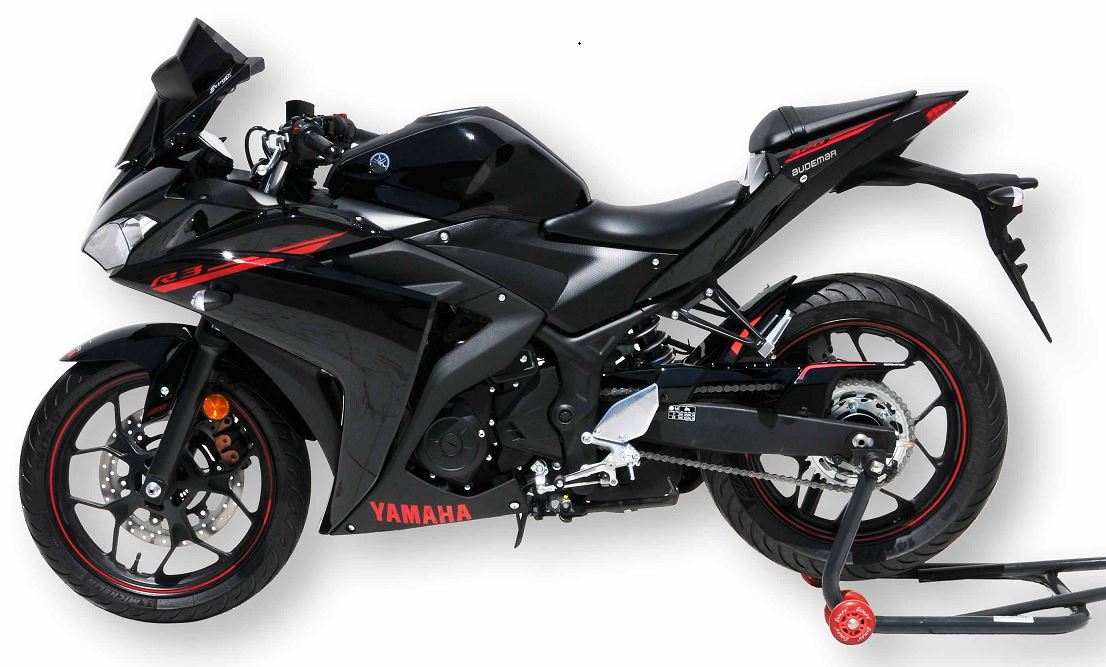 Ermax Rear Tire Hugger w.Chain Guard for 2016-2017 Yamaha YZF R3