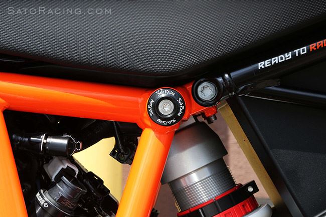 Sato Racing Frame Plug Kit (4-Piece) '14-'19 KTM 1290 Super Duke R