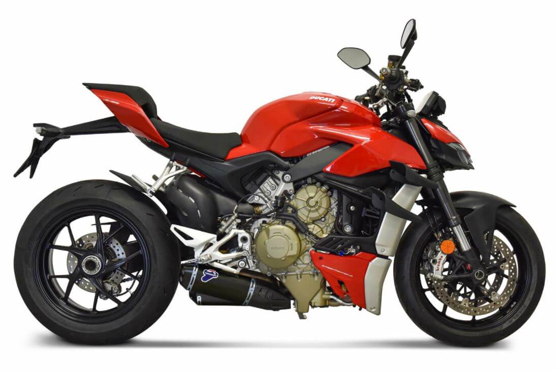 Termignoni Dual Slip-On Exhaust Kit '20-'21 Ducati Streetfighter V4/S