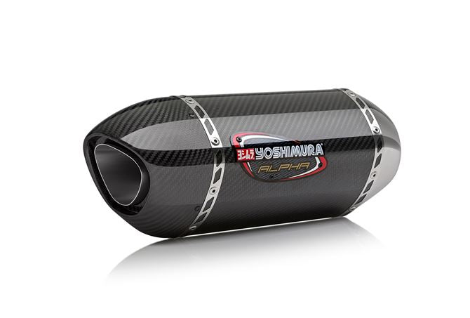 Yoshimura Signature ALPHA Slip-on Exhaust System for '15-'16 Suzuki GSX-S750/Z