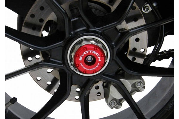 Evotech Performance Rear Axle Sliders/Spindle Bobbins For Ducati