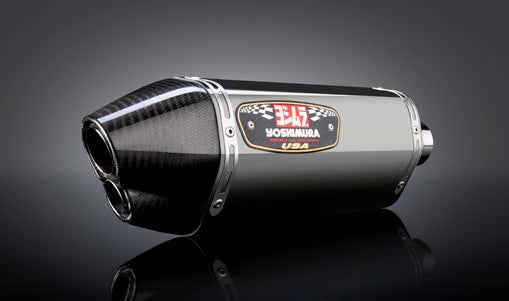 Yoshimura Street R77D Slip On Exhaust System '11-'20 Suzuki GSXR 600/750 - Motostarz USA