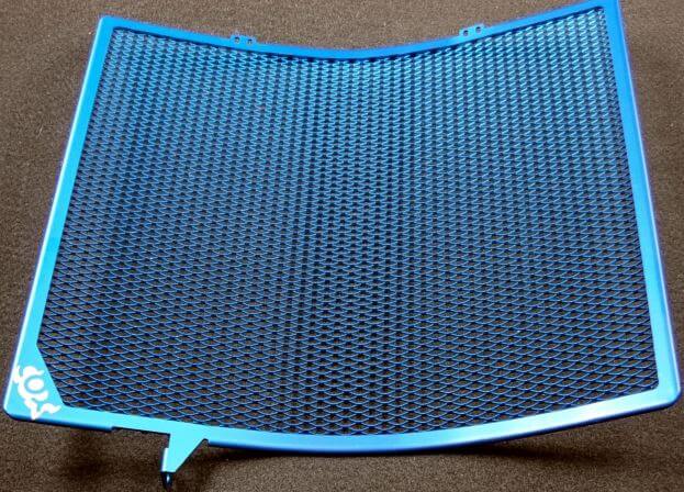 Cox Racing Titanium Radiator Guard for '06-'18 Triumph Daytona 675
