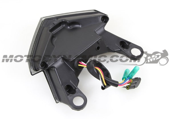 Motodynamic Sequential LED Tail Light For '13-'16 Kawasaki ZX6R 636, '13-'16 Z800