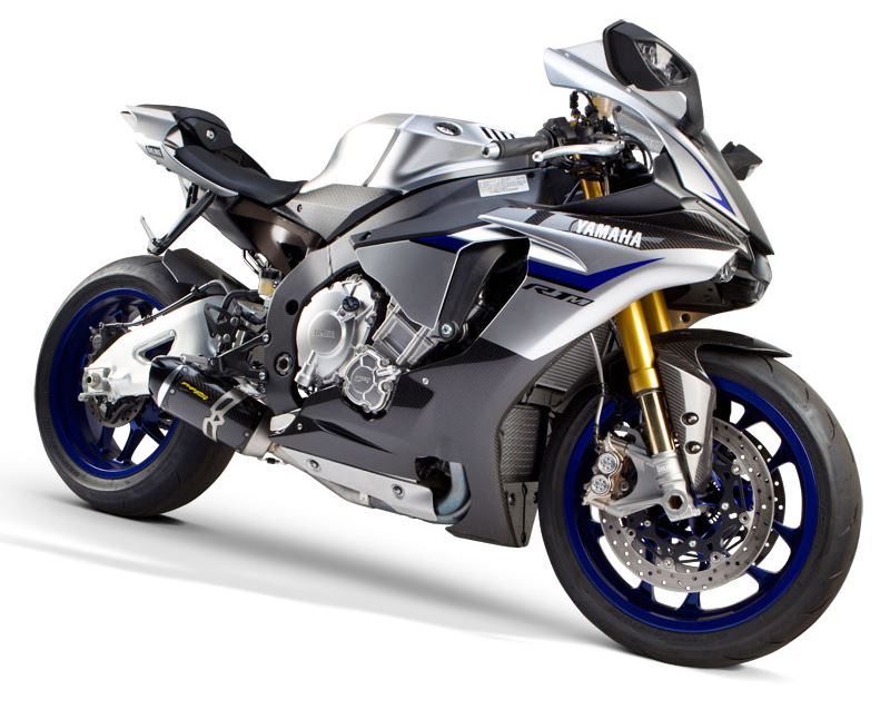 Two Brothers S1R Carbon Slip-On Exhaust System for 2015+ Yamaha R1/R1M