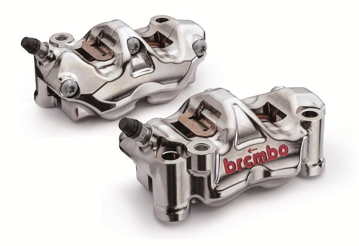 Brembo High Performance GP4 RX Front Brake Caliper Kit - 108mm Billet Radial 2-piece 32/32