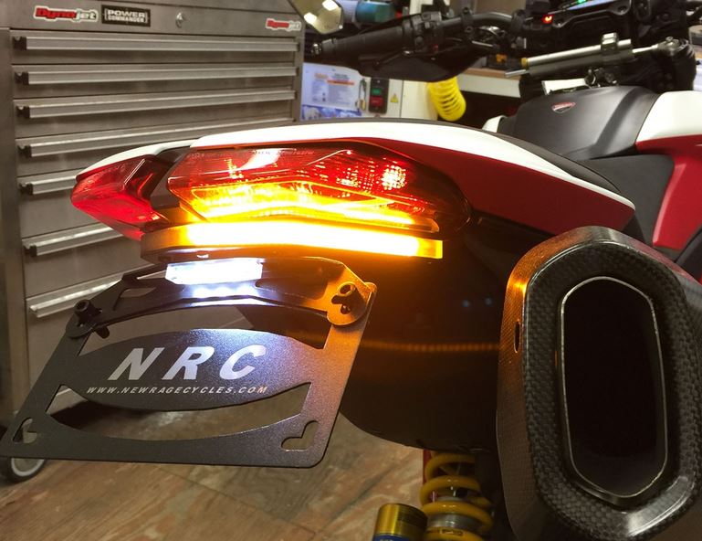 New Rage Cycles "Standard" Fender Eliminator Kit for Ducati Hypermotard 821/939