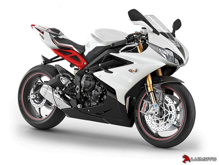LuiMoto Team Triumph Front Seat Cover for 2013-2017 Triumph Daytona 675/R