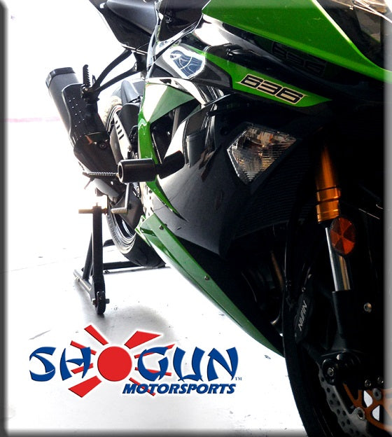 Shogun No Cut Complete Frame Slider Kit For Kawasaki ZX6R 636