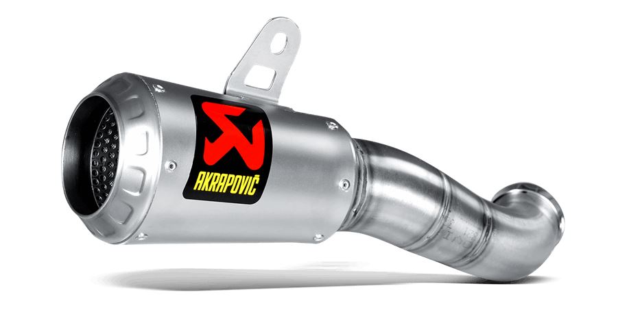 Akrapovic ステンレススチール マフラー FDO3S3 Akrapovic Slip-On Line (Stainless) Exhaust '15-'23 Yamaha YZF R3/MT-03