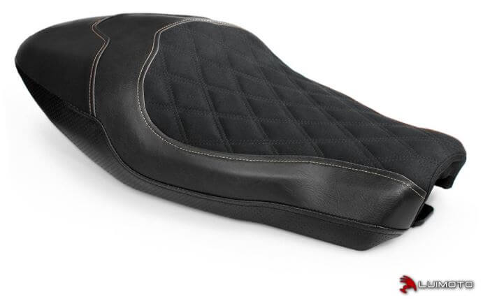 LuiMoto DIAMOND II Seat Cover '17-'21 SCRAMBLER CAFE RACER| Rider