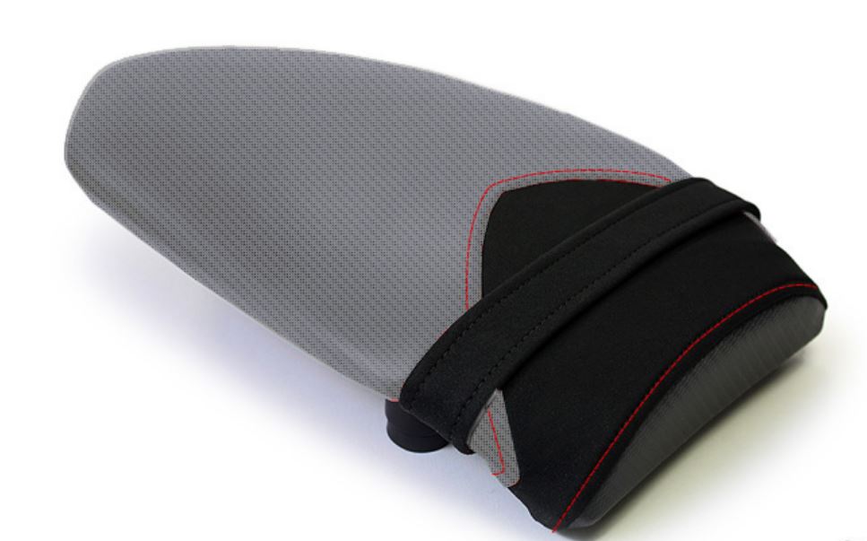 LuiMoto Team Italia Suede Leather Passenger Seat Cover '10-'20 MV Agusta F4