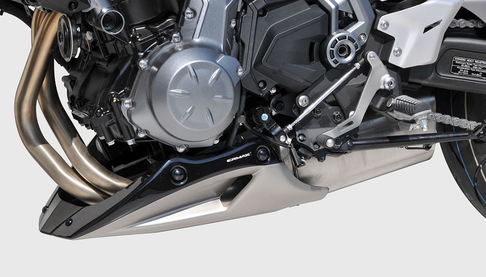 SHOP Ermax 3 Piece Belly Pan '17-'19 Kawasaki Z650 | Motostarz USA